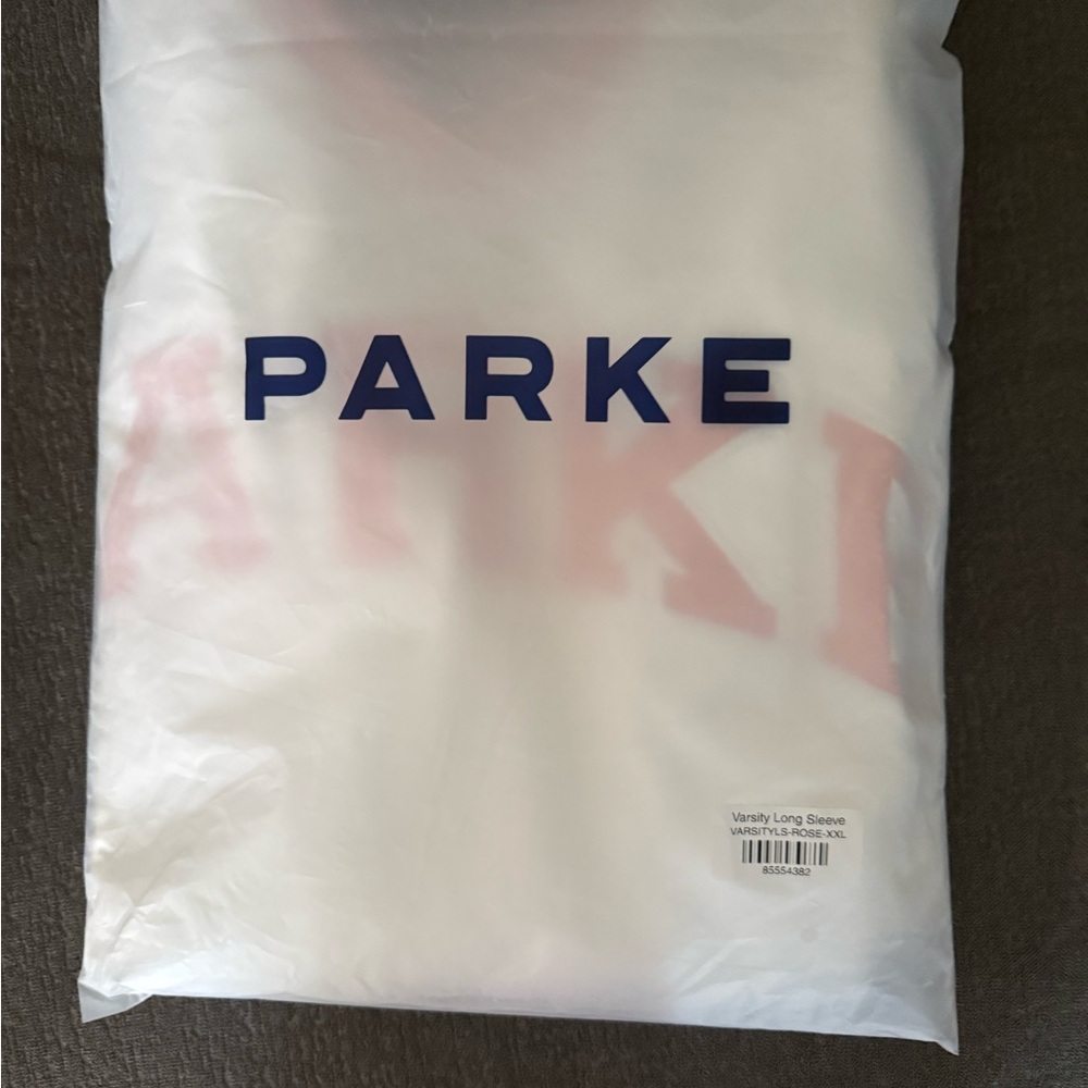 Parke Varsity Long Sleeve-ROSE-XXL - Picture 7 of 8